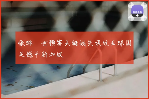 张琳芃世预赛关键战失误致丢球国足憾平新加坡